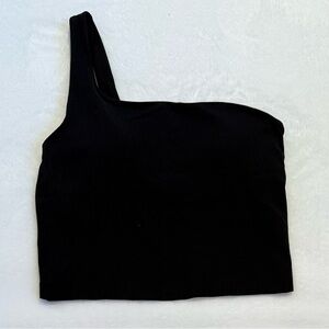NEW Lululemon Black One-Shoulder Top